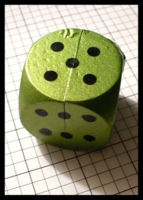 Dice : Dice - 6D - Foam Dice Metalic Green - SK Collection buy Nov 2010